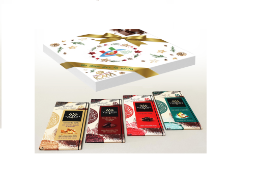 Immagine grafica di vari formati del Cioccolato Vanini